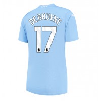 Maglie da calcio Manchester City Kevin De Bruyne #17 Prima Maglia Femminile 2023-24 Manica Corta